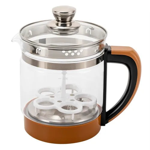 1.8L Electric Glass Tea Kettle - Multifunction Hot Water Boiler with Keep Warm & 6 Temp Settings, BPA-Free glass teapot