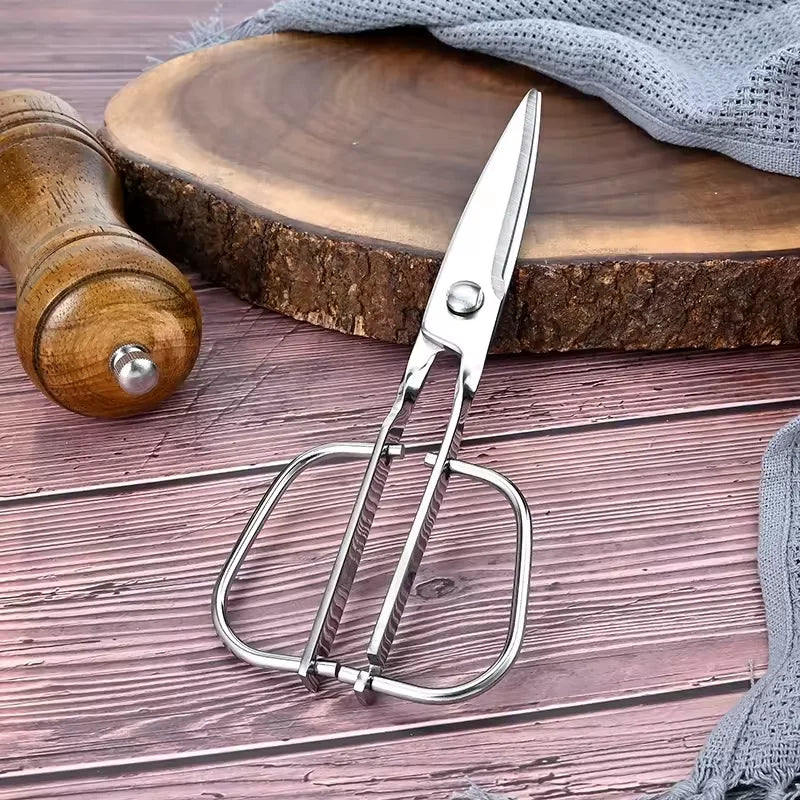 High-quality sharp kitchen scissors, kitchen stainless steel detachable food scissors, barbecue scissors, multi-purpose scissors