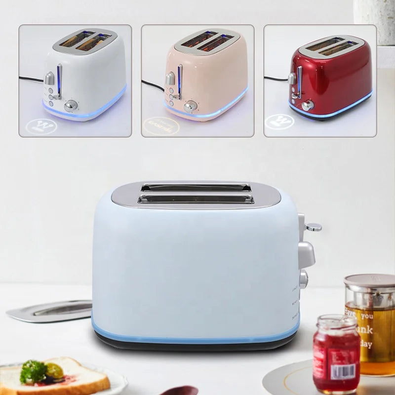 Electric Stainless Steel Multifunction Pop up Toaster with Automatic Shut-off for Household & Hotel
