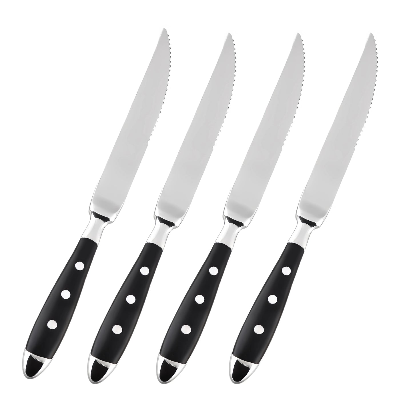 Classic Elegant Stainless Steel Cutlery Set Fork Spoon Knife Full Dinning Fork Steak Knife Teaspoon Creative Dinnerware Set