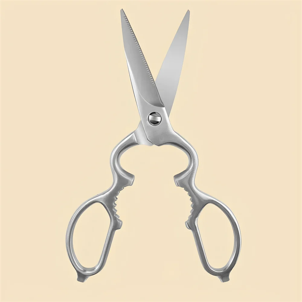 Multi-Functional Kitchen Scissors Chicken Bone Scissors Non-Slip Handle Fish BBQ Scissors Cooking Scissors Scissors Tools