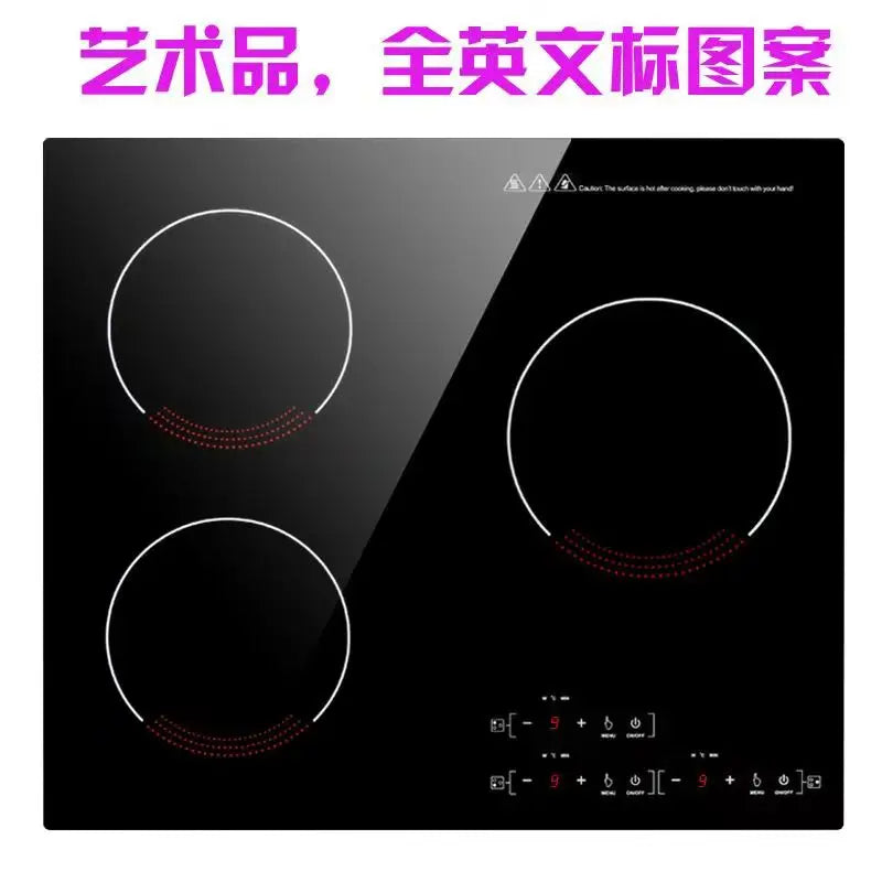 National Multi Desk Drop-in Hot Plate Ih 3 burner Electrical Ceramic Hob Smart Bbq Electric Infrared Double Induction Cooker