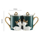 Couple mugs - A Pair Of Suit Couple's Mugs