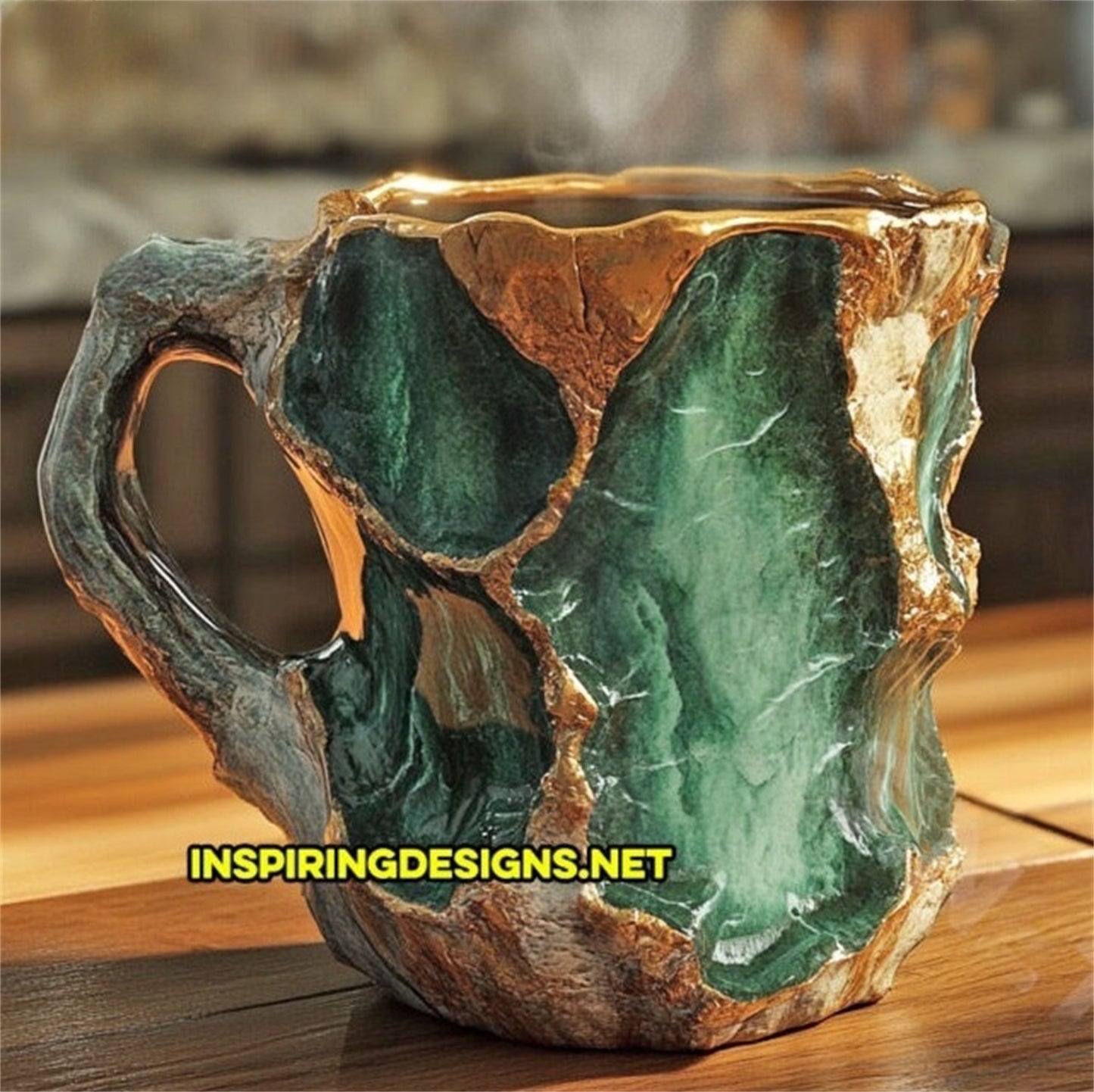Crystal coffee mug - Mineral Crystal Coffee Mugs