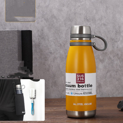 Stainless steel vacuum bottle - Large-capacity Cup