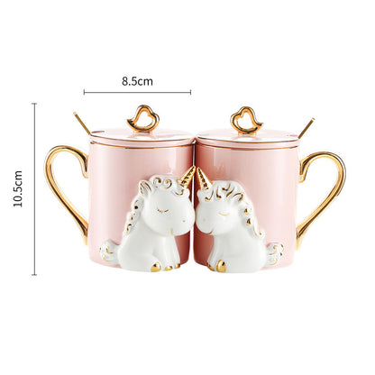 Couple mugs - A Pair Of Suit Couple's Mugs