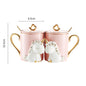 Couple mugs - A Pair Of Suit Couple's Mugs