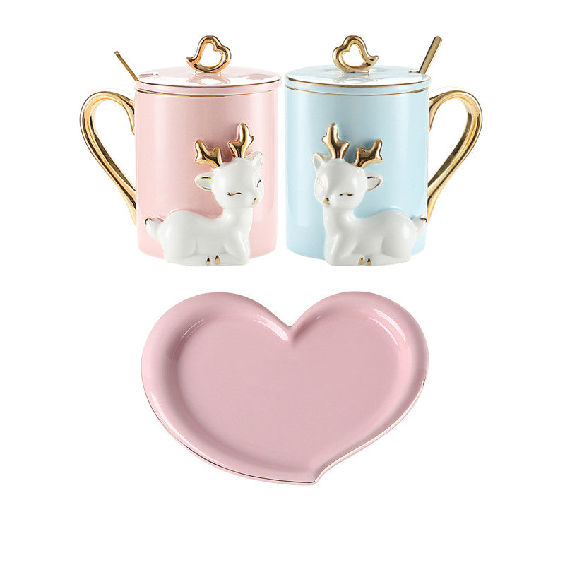 Couple mugs - A Pair Of Suit Couple's Mugs