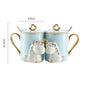 Couple mugs - A Pair Of Suit Couple's Mugs