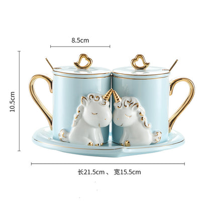 Couple mugs - A Pair Of Suit Couple's Mugs