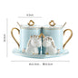 Couple mugs - A Pair Of Suit Couple's Mugs