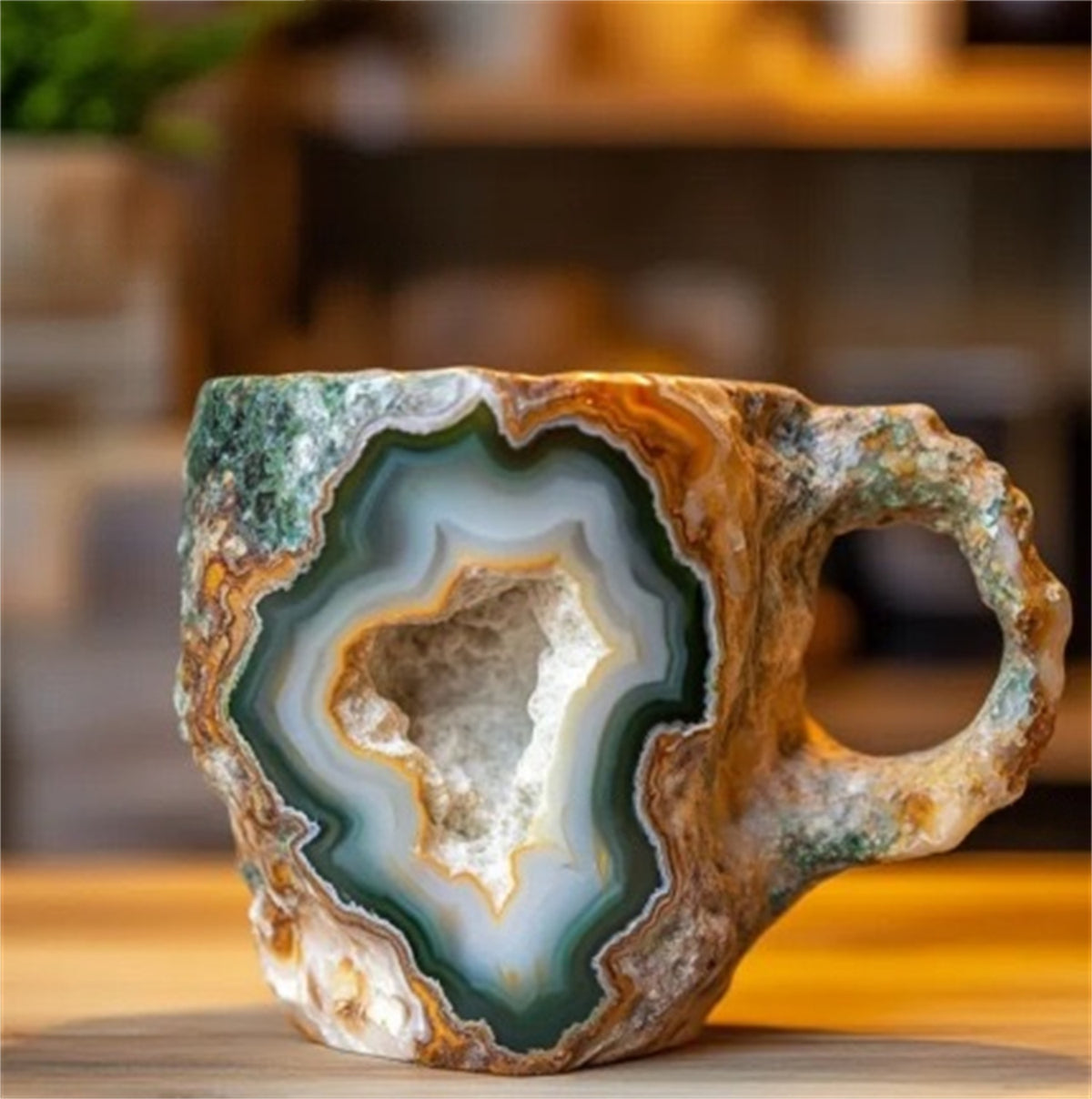 Crystal coffee mug - Mineral Crystal Coffee Mugs