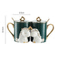Couple mugs - A Pair Of Suit Couple's Mugs