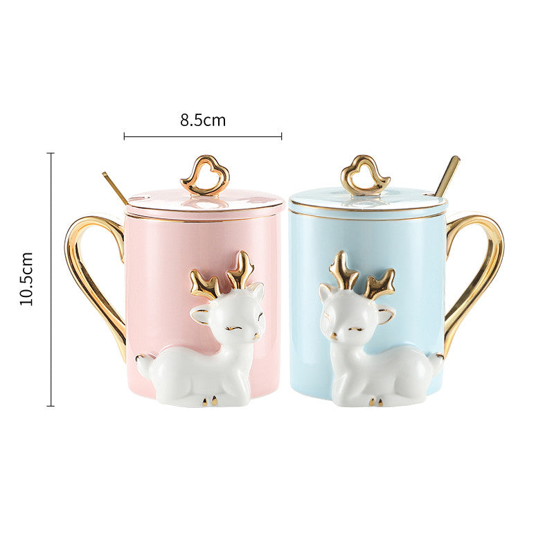 Couple mugs - A Pair Of Suit Couple's Mugs