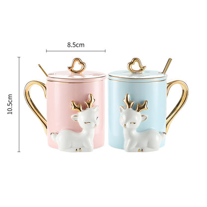 Couple mugs - A Pair Of Suit Couple's Mugs