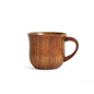 handmade wooden cup - handcrafted spruce wooden cup with smooth surface and elegant design.