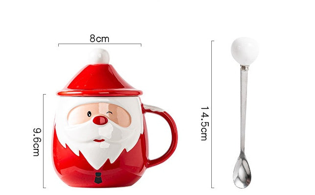 Santa Claus Ceramic Mugs