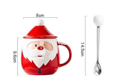 Santa Claus Ceramic Mugs