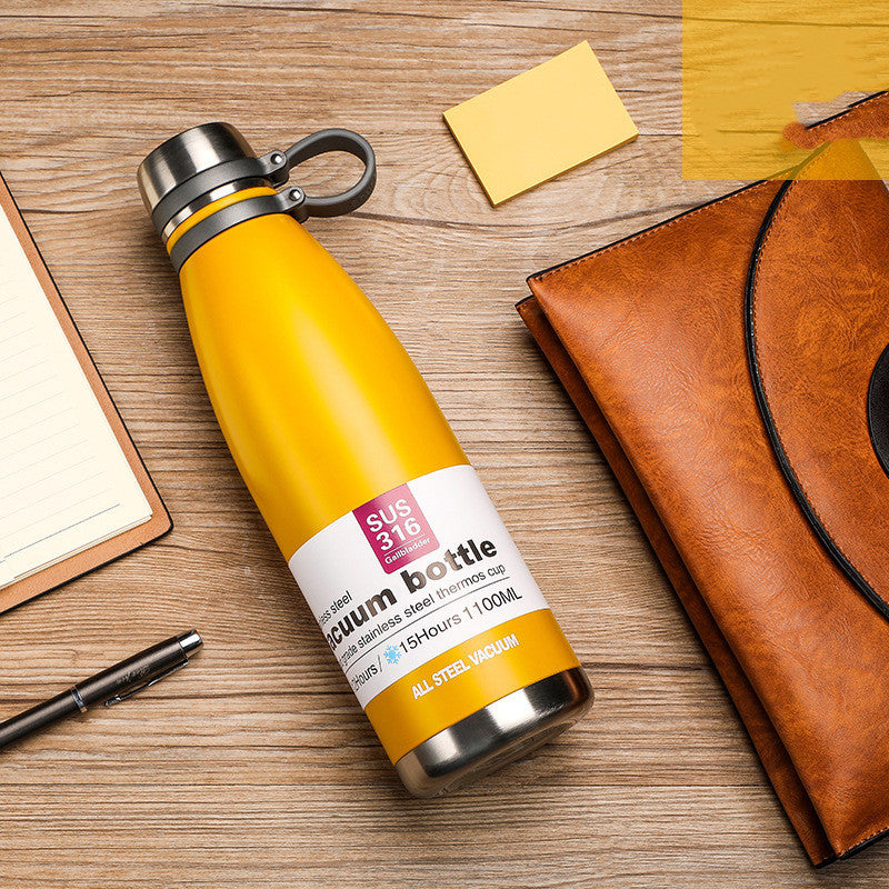 Stainless steel vacuum bottle - Large-capacity Cup
