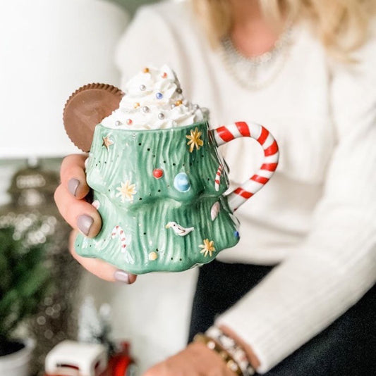 Minimalist Christmas mug - Minimalist Ceramic Mugs