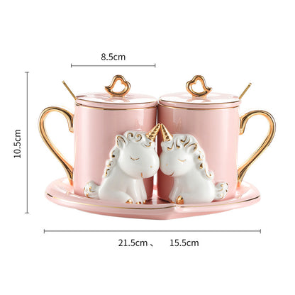 Couple mugs - A Pair Of Suit Couple's Mugs