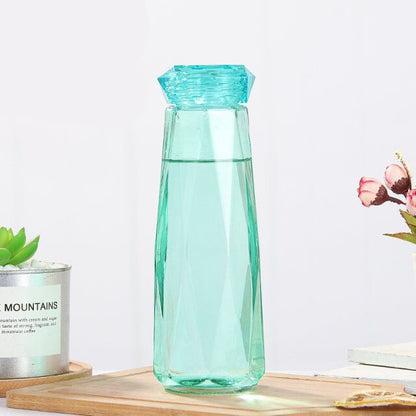 Crystal Glass Cup With Lid Glass Bottle