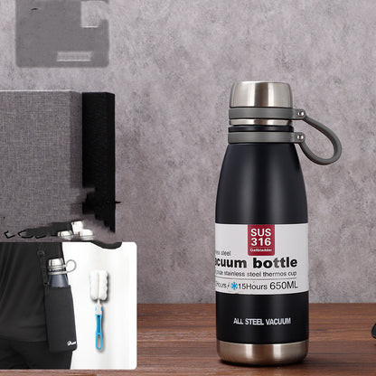 Stainless steel vacuum bottle - Large-capacity Cup