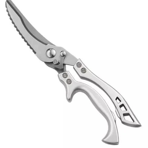 1pc Stainless Steel Kitchen Scissors Multifunctional Chicken Bone Scissors Shear Fish Duck Cut Chef Professional Scissors Knife