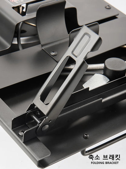 Pandatour IGT Windproof Easy Equiped Table Stove Stainless Steel One lick Ignite 3 Burners High Power Stove Outdoor Camping
