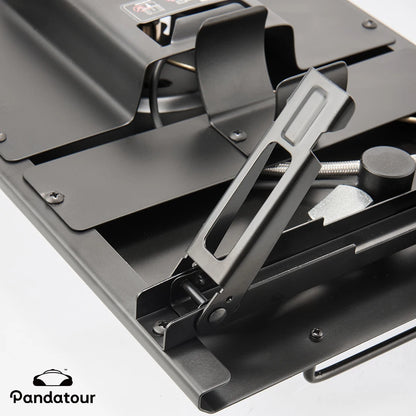 Pandatour IGT Windproof Easy Equiped Table Stove Stainless Steel One lick Ignite 3 Burners High Power Stove Outdoor Camping