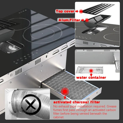 Karinear Portable Electric Stove 110V, 1800W Electric Hot Plate with Handle, Knob Control Single Burner Electri Cooktop, Ceramic Infrared Countertop Burner, Timer, Safety Lock(Pink)