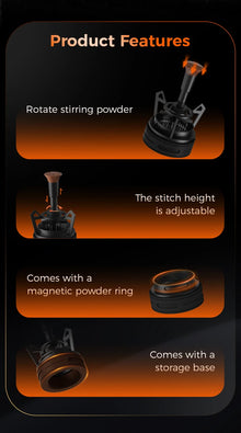 IKAPE V3 Espresso Rotary WDT,Coffee Stirrer with Dosing Funnel & Stand,Espresso Stirrer Distribution Tool for Barista