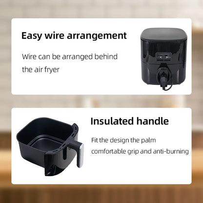 Digital Air Fryer Model 7L Oil Free Professional Home Appliance air Fryer Multifunctional Optional