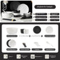 2026 New Underglaze Bowls Plates 55-Piece Luxury Ceramic Tableware Set Modern Porcelain Bone China Tableware Set Factory Direct
