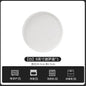 European-Style Minimalist Ceramic Tableware Set Black White Slate Series Includes Rice Bowls Plates Dishes-Available