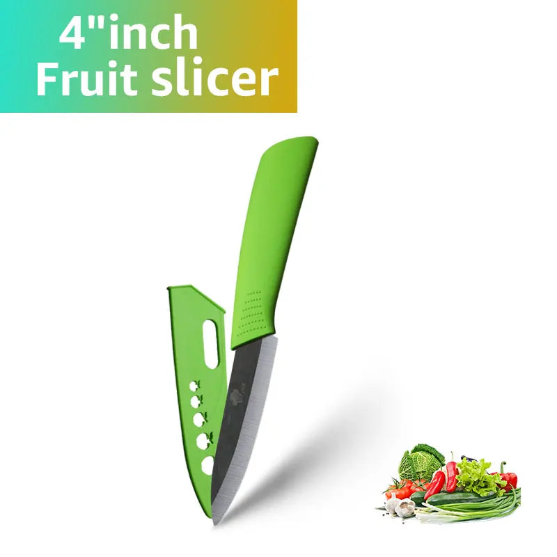 Ceramic Knives Kitchen knives Set 3 4 5 6 inch Chef knife Cook Set Chef Utility Slicer Vegetable Peeler White Zirconia Blade