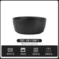 European-Style Minimalist Ceramic Tableware Set Black White Slate Series Includes Rice Bowls Plates Dishes-Available