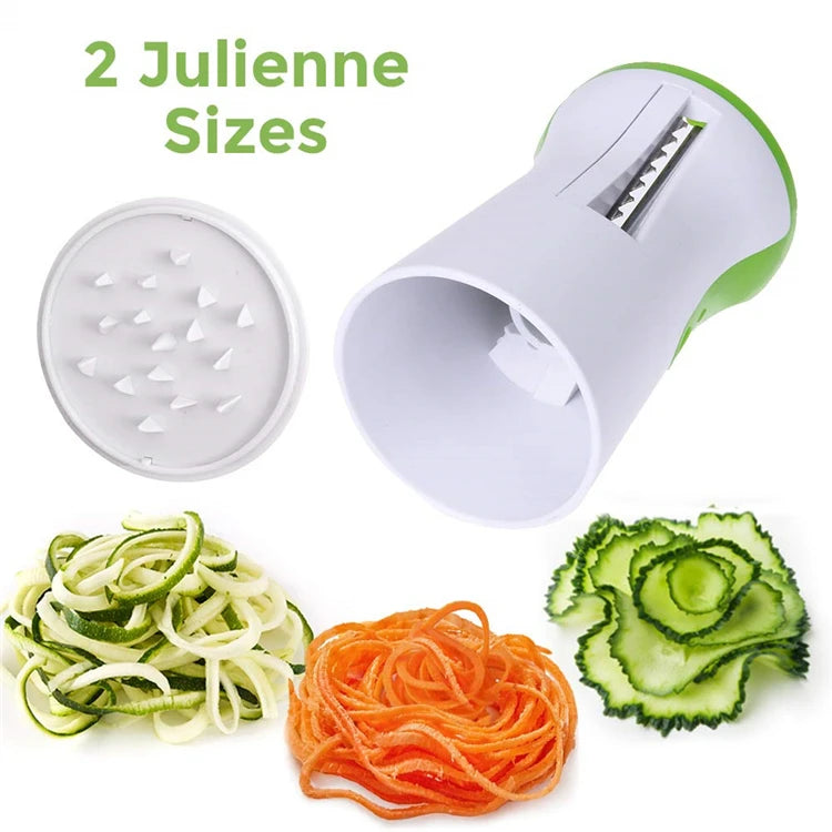 New Vegetable Spiral Shredder Spaghetti Machine Spiral Funnel Shredder Vegetable Grater