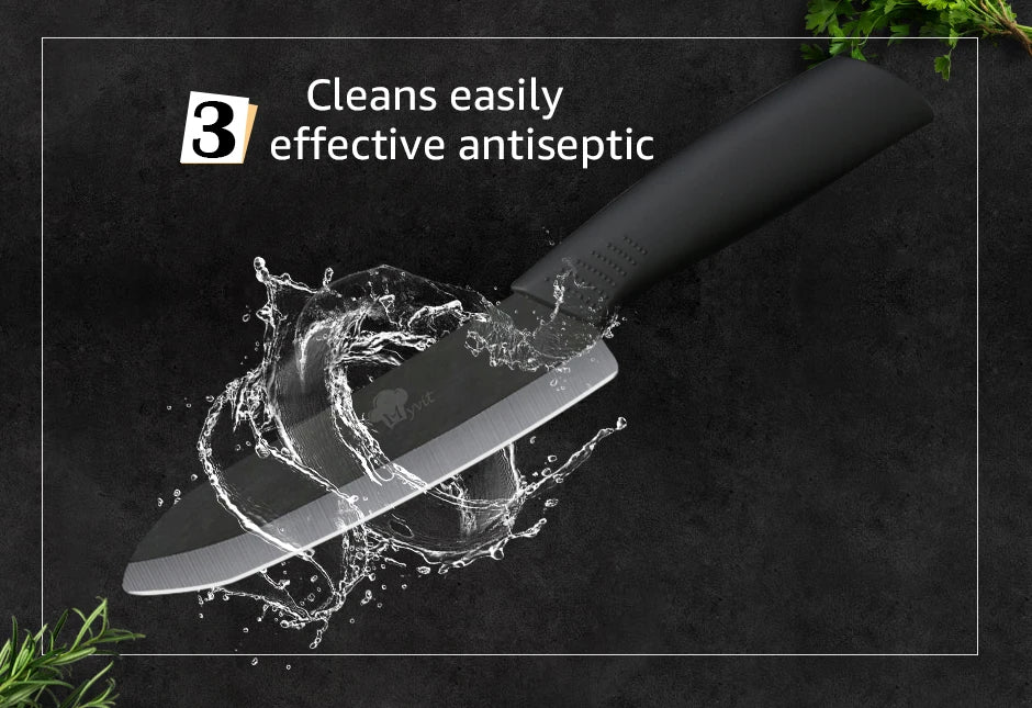 Ceramic Knives Kitchen knives Set 3 4 5 6 inch Chef knife Cook Set Chef Utility Slicer Vegetable Peeler White Zirconia Blade