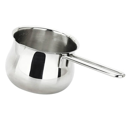 Small Stainless Steel Milk Cooking Sauce Pan Pot Induction Cooker Safe