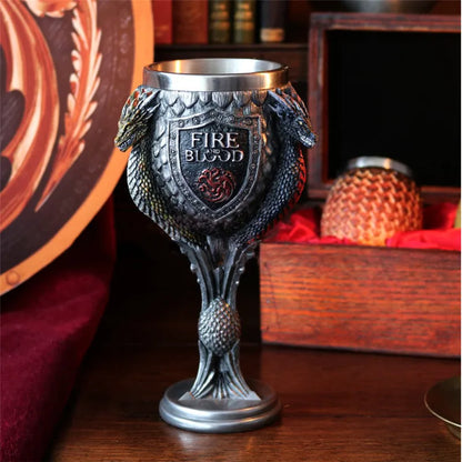 Water Cup Bar Creative 3D Stereo Carved Stainless Steel Beer Mug Goblet Coffee Mug