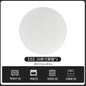 European-Style Minimalist Ceramic Tableware Set Black White Slate Series Includes Rice Bowls Plates Dishes-Available