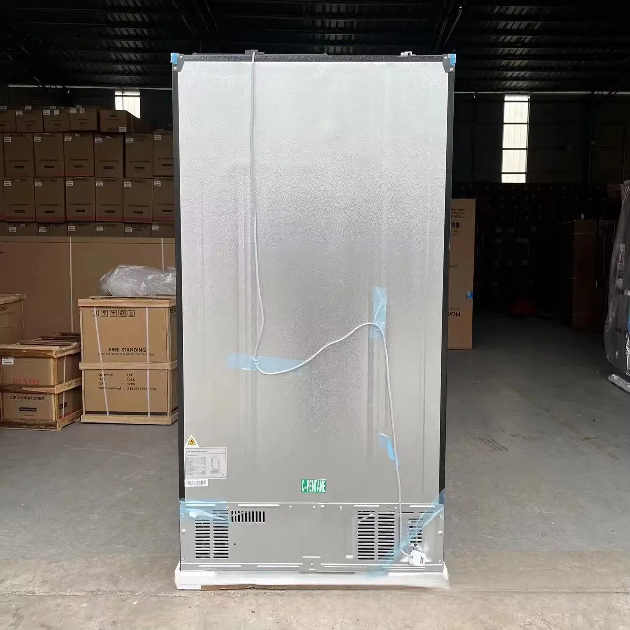 616L Hot Sale Refrigerator Refrigeration Equipment Compact Commercial Refrigerators Parts for Home French Door Freezer Smart