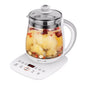 220V 1.5L Household Electric Kettle Automatic Glass Health Preserving Pot Portable Mini Multi Cooker Tea Dessert Cooker