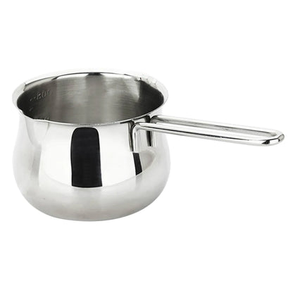 Small Stainless Steel Milk Cooking Sauce Pan Pot Induction Cooker Safe