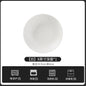 European-Style Minimalist Ceramic Tableware Set Black White Slate Series Includes Rice Bowls Plates Dishes-Available