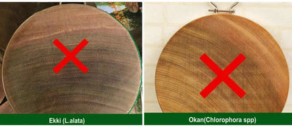 Solid Wood One Piece Ironwood Professional Cook Kitchen Chopping Board Chef Present No Paint Healthy Clam Wood Cutting Plate