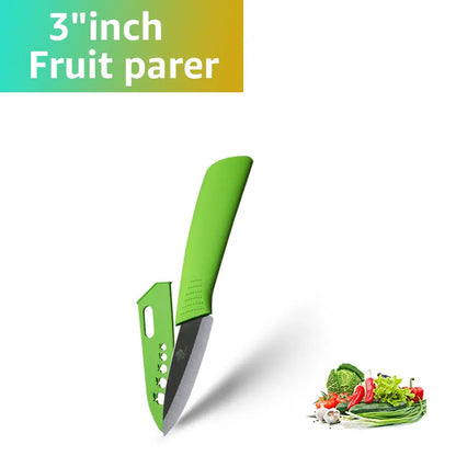 Ceramic Knives Kitchen knives Set 3 4 5 6 inch Chef knife Cook Set Chef Utility Slicer Vegetable Peeler White Zirconia Blade