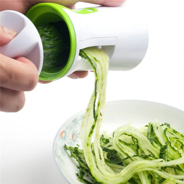 New Vegetable Spiral Shredder Spaghetti Machine Spiral Funnel Shredder Vegetable Grater