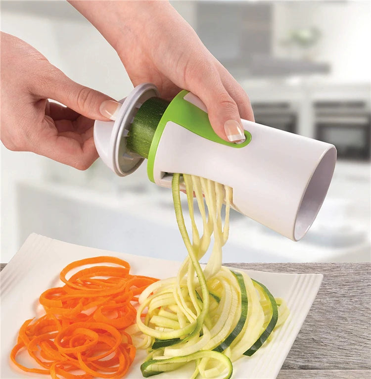 New Vegetable Spiral Shredder Spaghetti Machine Spiral Funnel Shredder Vegetable Grater